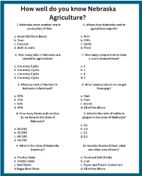 Agriculture Quiz