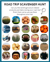 Road Trip Scavenger Hunt