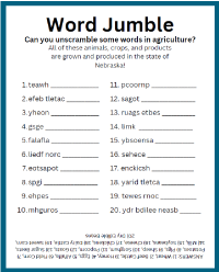 Word Jumble